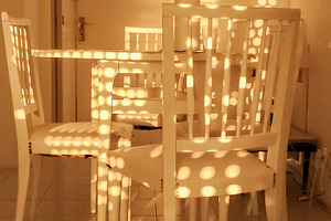 Minimalistic apartment living room iluminated by the sun of the, a Background Photo by DanFLCreativo