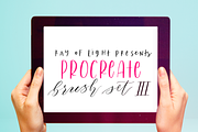 Procreate Lettering Brushes Set #3, a Brush Add-On by Ray of Light Design (Thumbnail 1 of 3)