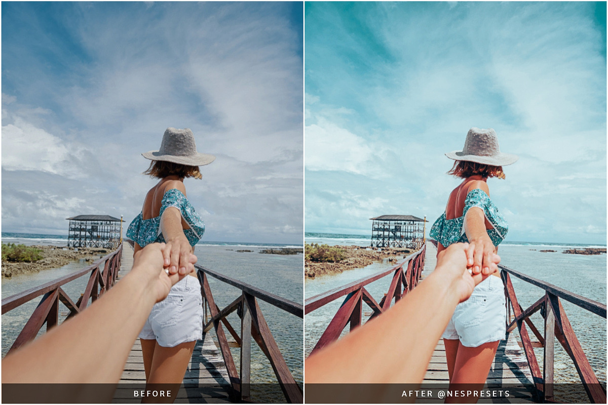 DISCOVERY ISLAND LIGHTROOM PRESETS, an Action Add-On by Nes Design Co (Photo 3 of 13)