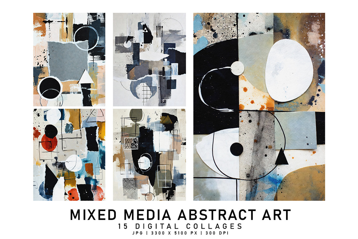 Mixed Media Abstract Art, a Decorative Illustration by Digital Art Creations (Photo 2 of 7)