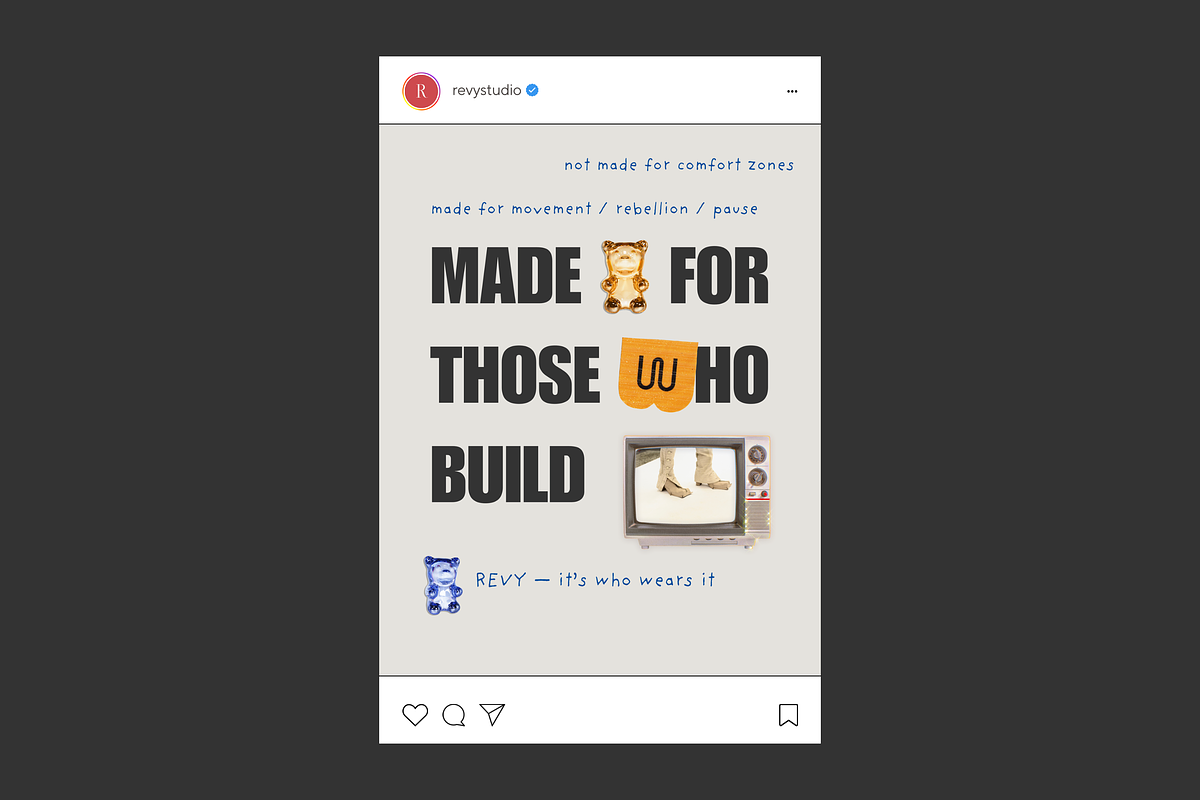 REVY Social Media Kit, a Social Media Template by rainbojelia (Photo 2 of 18)