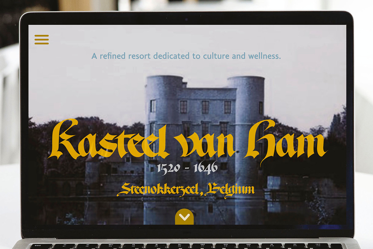 David Aubert, a Blackletter Font by TeGeType foundry (Photo 2 of 6)