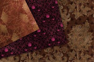 Autumn Gothic Digital Paper