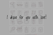 Beauty Cosmetics Clipart, a Work Illustration by Palau (Thumbnail 7 of 10)