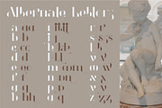 Alright - Elegant Serif Typeface, a Serif Font by Anna Zakharchenko (Thumbnail 9 of 12)