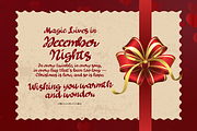 Velvet Christmas is Script font, a Script Font by Brown Cupple (Thumbnail 7 of 12)