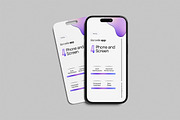 Phone and Screen Mockup, an iPhone Mockup by swsi-studio (Thumbnail 5 of 5)