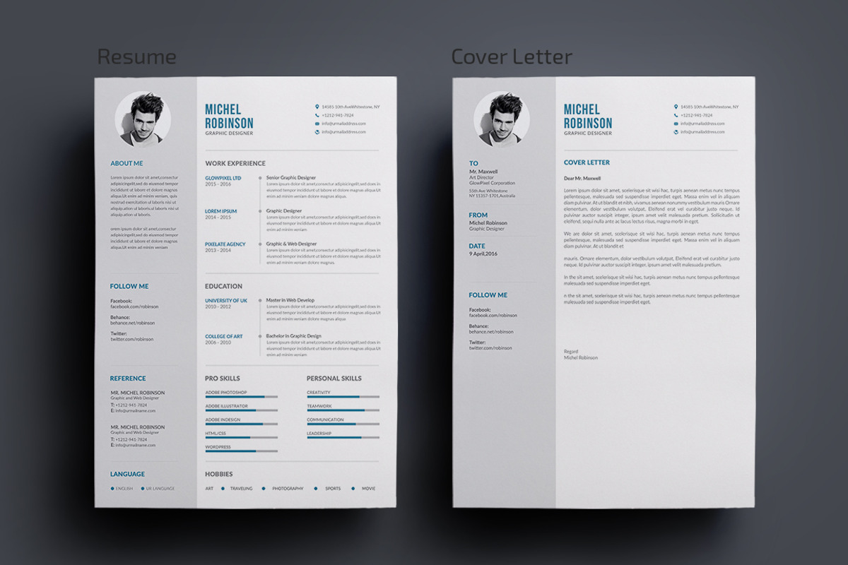 Resume/CV, a Resume Template by deviserpark (Photo 7 of 7)