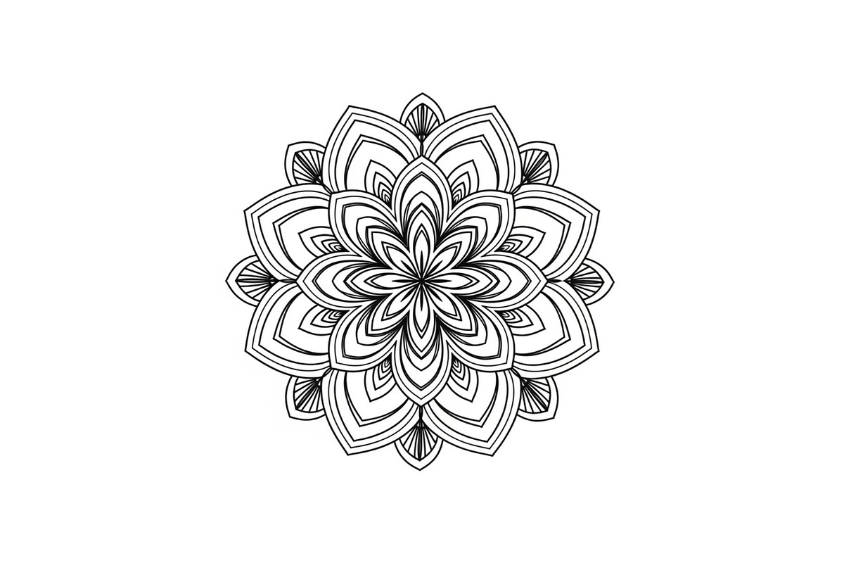 Mandala Flower SVG Bundle, an Illustration by Creativeshirt (Photo 24 of 31)