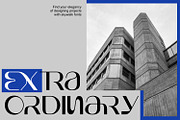 Sky Walk Sans Serif Futuristic Font, a Sans Serif Font by WhymoreArt (Thumbnail 4 of 10)