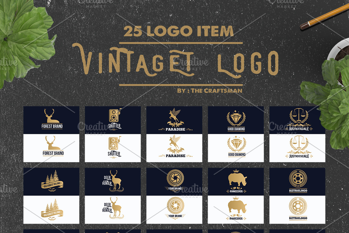 Logo Creation Kit, a Branding & Logo Template by The Craftsman (Photo 45 of 71)