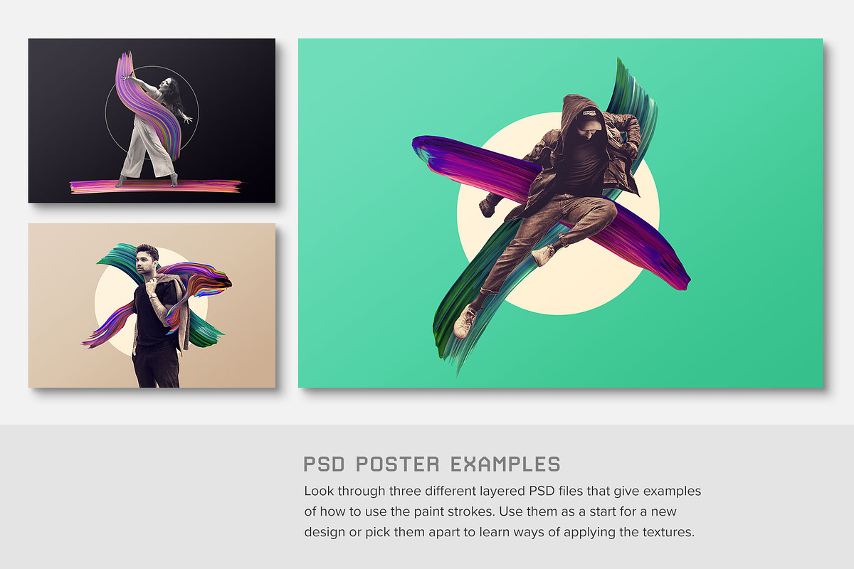 Vibrant Paint Strokes Bundle, a Texture Graphic by Chroma Supply (Photo 8 of 23)