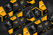 Gym Social Media Cover Post Template, a Social Media Template by zahidhossainalif (Thumbnail 2 of 5)
