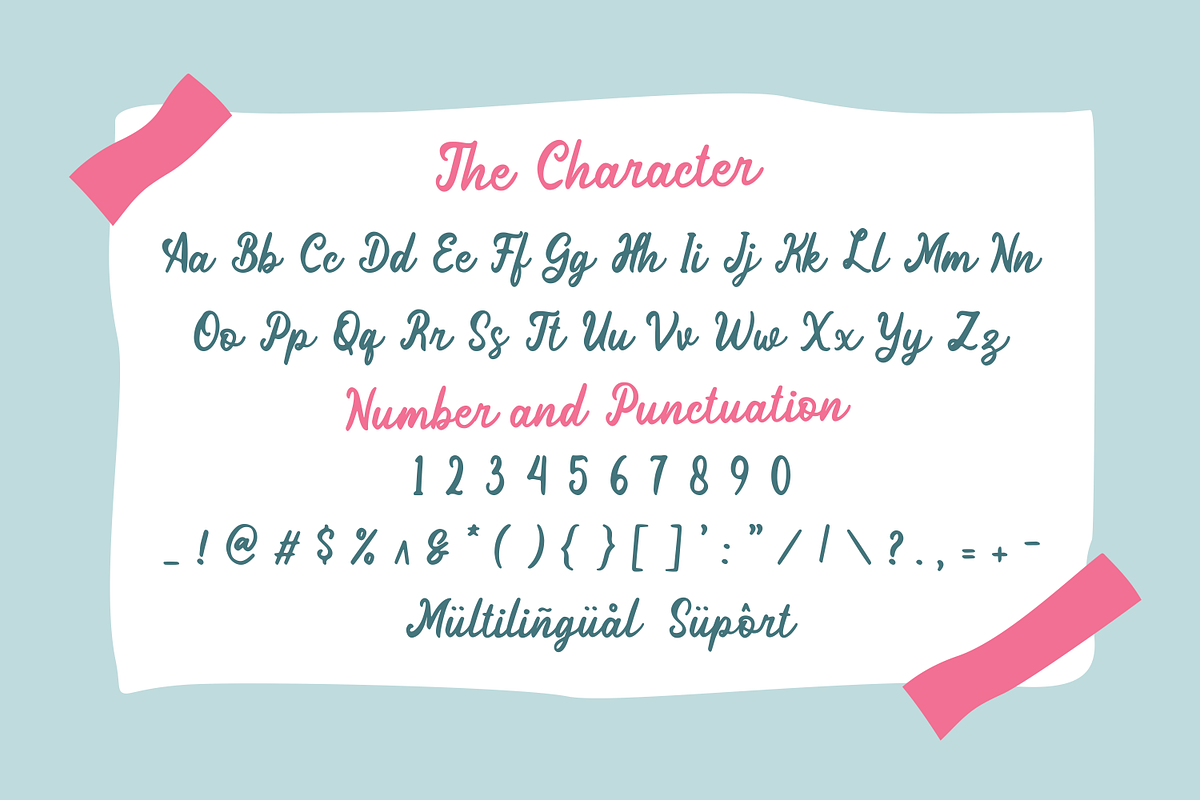 Barsime, a Script Font by Forberas Club (Photo 6 of 7)