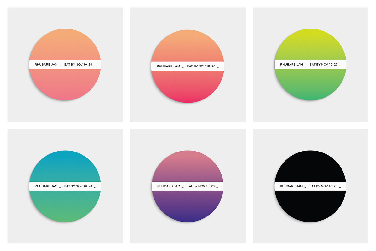 Round Label Templates, a Stationery Template by Viaduc (Photo 2 of 2)