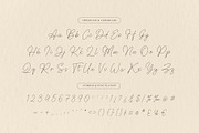 Hollywood Secret Script, a Script Font by Krismagraph (Thumbnail 8 of 10)
