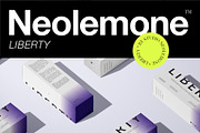 5.5 Printable Labels – V.01 LIBERTY, a Stationery Template by Studio Neolemone (Thumbnail 1 of 11)