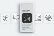 Testimonials 20 Pixel Perfect Icons, an Outline Icon by Alex Blogoodf (Thumbnail 3 of 11)