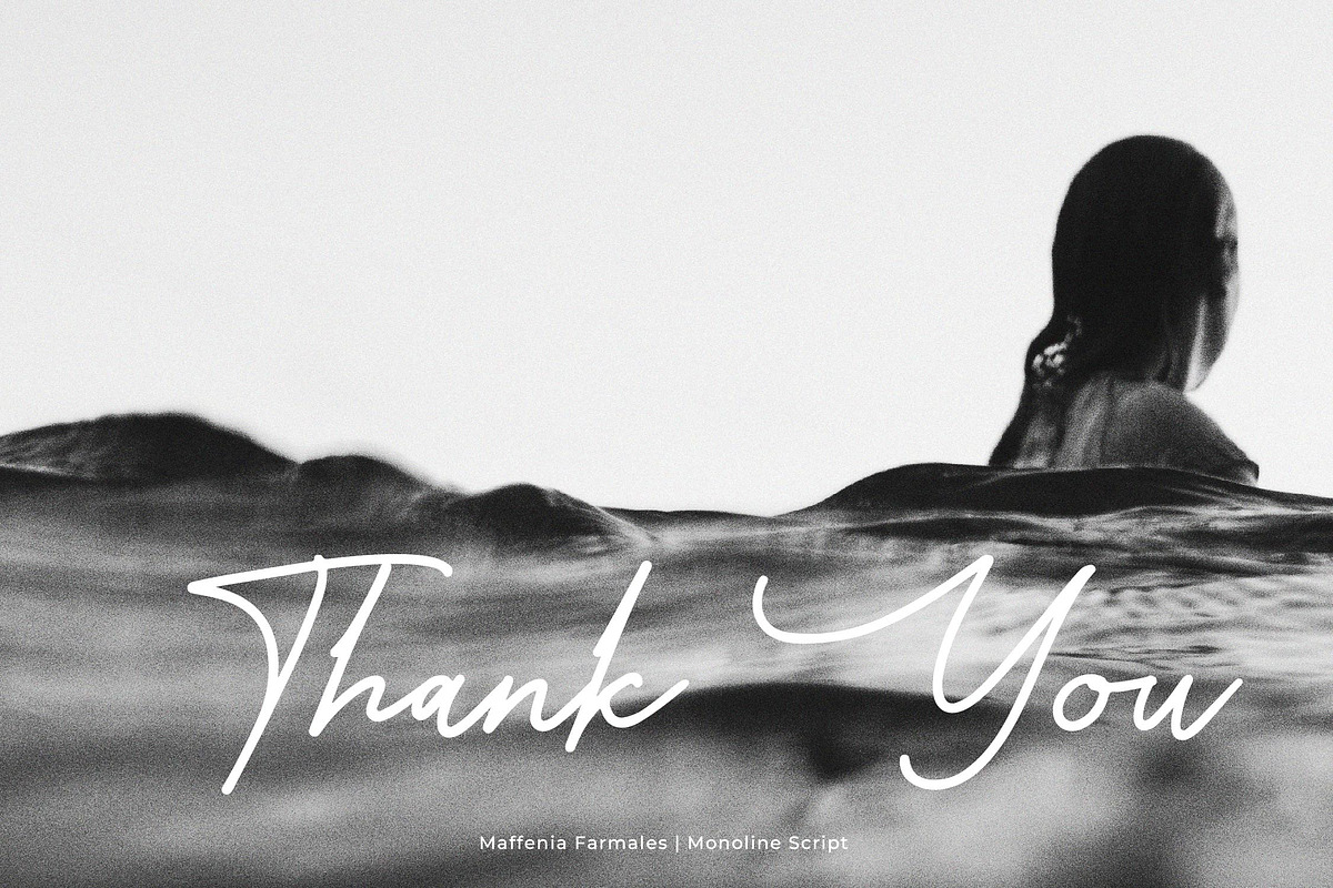 Maffenia Farmales | Monoline Stylish, a Script Font by Denustudios (Photo 14 of 14)