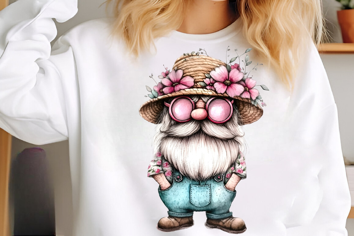 Whimsical summer old man clipart, an Illustration by SinaCreation (Photo 5 of 9)