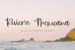 Riviera Mexicana Calligraphy Font