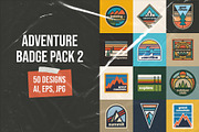 60%OFF | ALL Adventure Badge Packs, an Illustration by Firowerk (Thumbnail 3 of 13)
