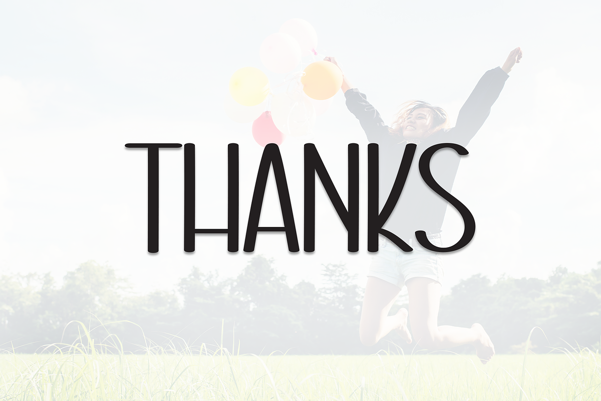 Happyday | Script Font, a Handwritten Font by Scratchones (Photo 8 of 8)