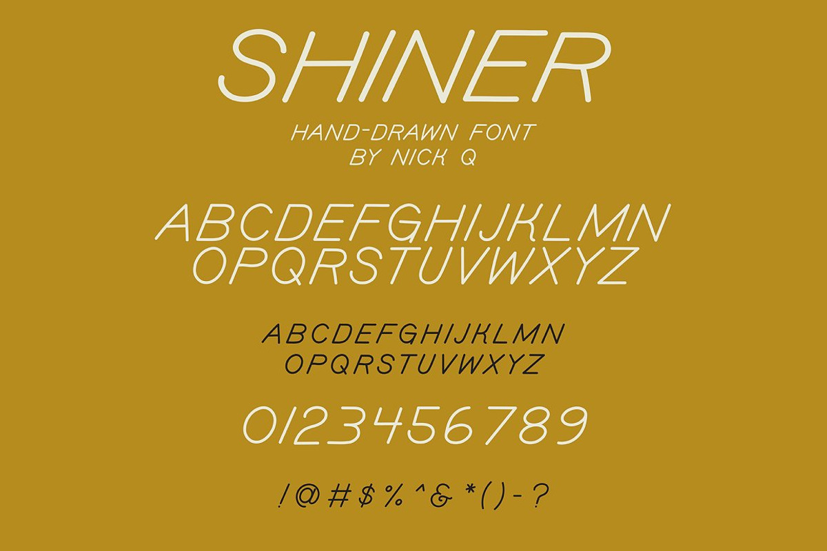 Hometown Font Bundle, a Font by nickqtx (Photo 3 of 9)