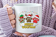 Merry Woofmas PNG, an Illustration by Craft Nest (Thumbnail 4 of 6)