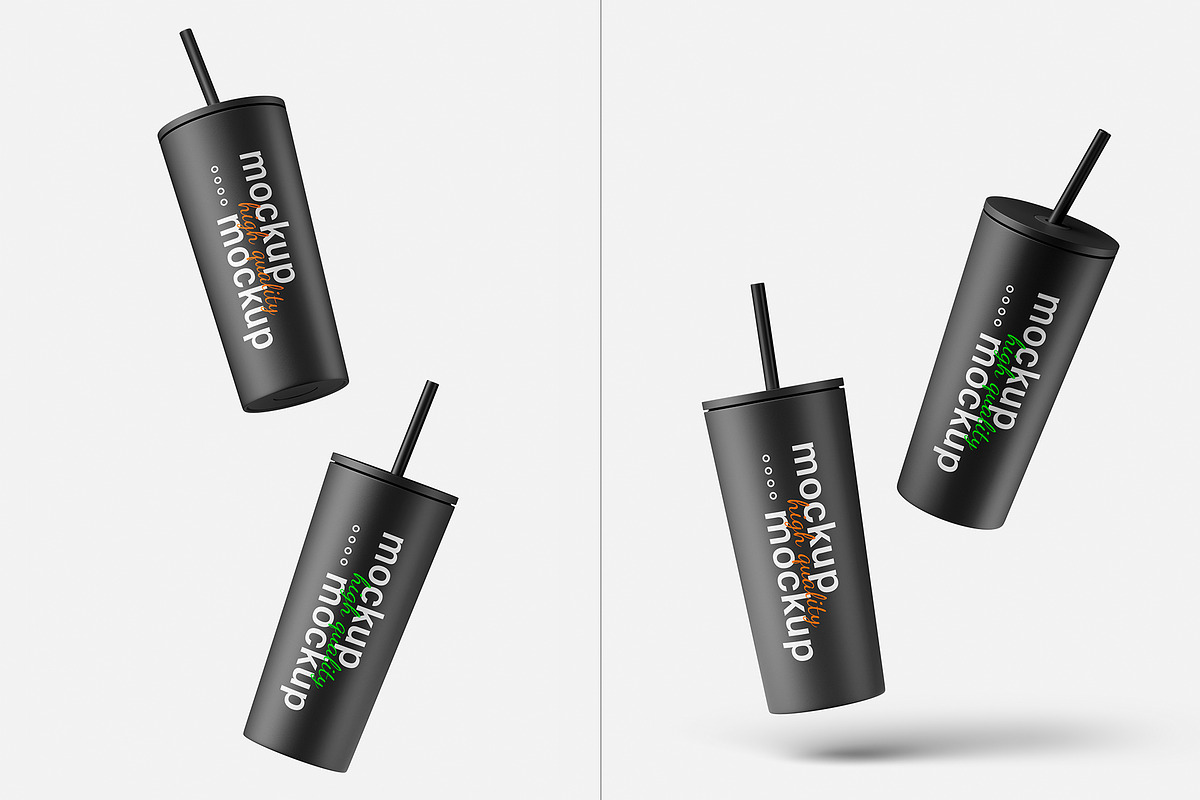 Tumbler Mockup Set, a Cups & Container Mockup by ForgeDesign (Photo 4 of 6)