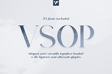 VSOP - elegant serif, 70 fonts