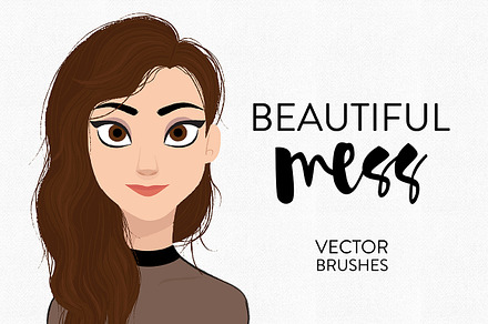 Beautiful Mess - Vector Brushes