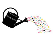 Watering Can Silhouette Bundle, an Illustration by Gaye Art (Thumbnail 8 of 31)