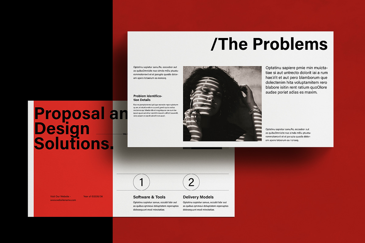 Proposal Presentation Template, a Presentation Template by DesignCrest (Photo 8 of 14)