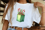 Santa’s Gift Bag Clipart, an Illustration by CrexoraLab (Thumbnail 3 of 5)