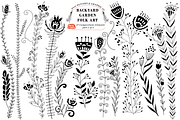 Backyard Garden Folk Art, a Pattern Graphic by Arie Clares (Thumbnail 8 of 13)