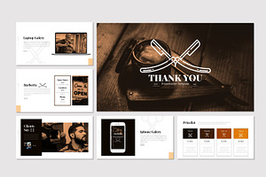 Barberia - Powerpoint Template