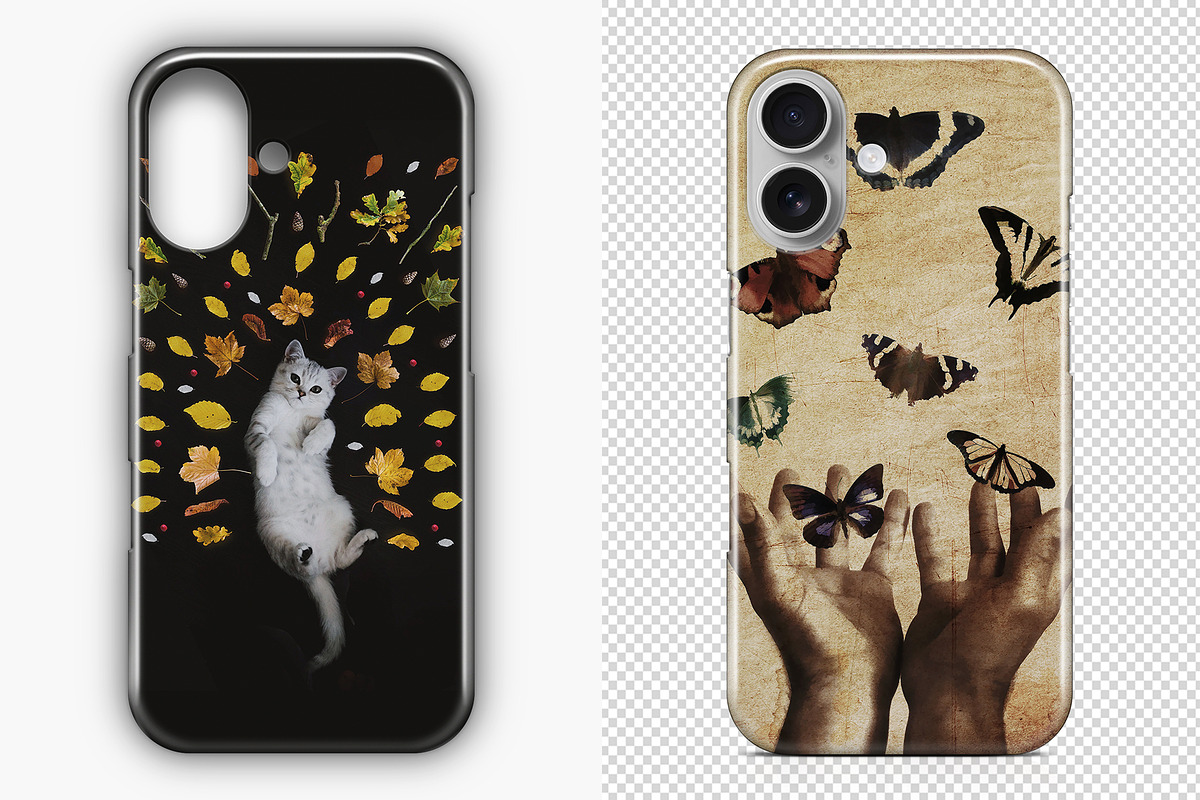 iPhone 16 3d Phone Case Mockup, an iPhone Mockup by GraphicsPixel (Photo 5 of 6)