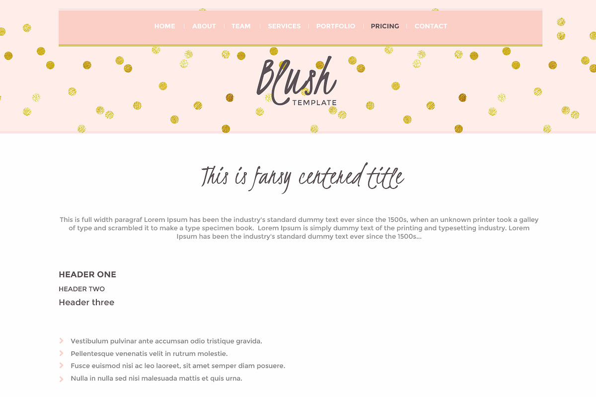 Blush Multipurpose One Page Template, a Landing Page Template by Mage Themes (Photo 3 of 3)
