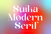 Suika a Modern / Vintage Font, a Serif Font by Lettertype Studio (Thumbnail 1 of 15)