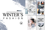 PSD- Winter Fashion, a Social Media Template by dePanda (Thumbnail 1 of 6)