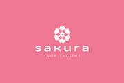 Sakura icon template illustration, a Branding & Logo Template by Dyn Studio (Thumbnail 1 of 2)