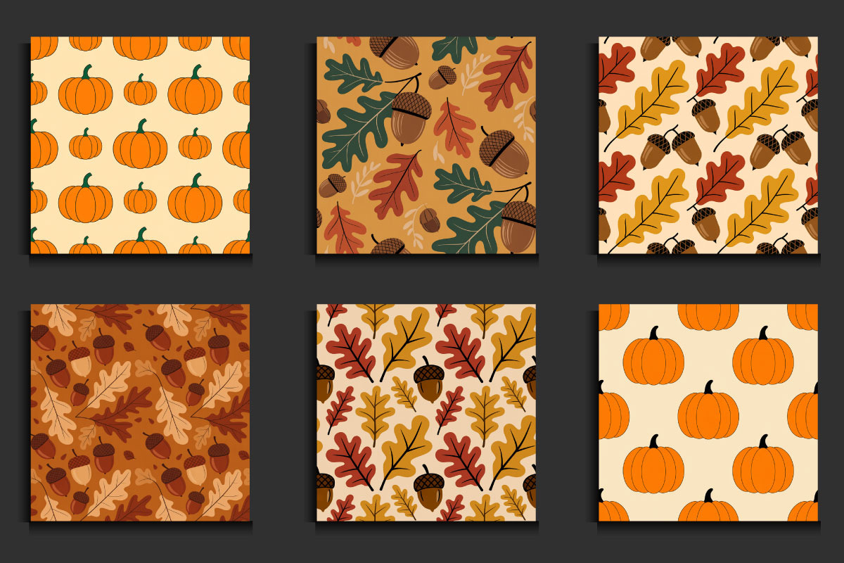 40 Autumn Fall Seamless Patterns, a Pattern Graphic by protabsorkar11 (Photo 3 of 4)
