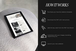 Showit Pricing Guide Template