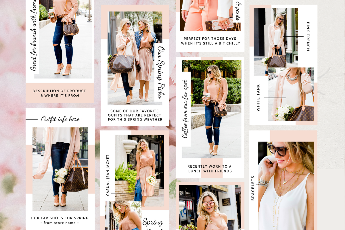 Instagram Stories Templates CANVA, a Social Media Template by Just Like White Creative (Photo 5 of 5)
