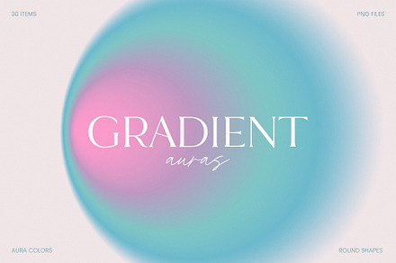 Round Aura Gradient Set Vol.2