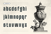 Arexa - Blackletter Logo Font, a Blackletter Font by Nirmana Visual (Thumbnail 2 of 11)