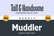 Display Fonts Bundle, a Serif Font by Kochev Type (Thumbnail 1 of 22)