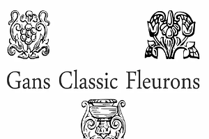 Gans Classic Fleurons