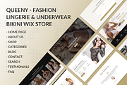 Queeny - Fashion Lingerie Wix Shop, a Wix Template by Wix Creative Themes (Thumbnail 2 of 2)
